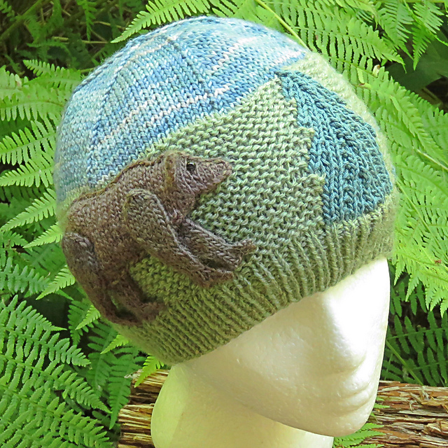 Bear in the Woods Beanie