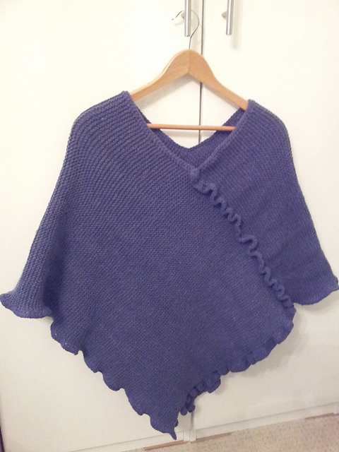 Knit and Crochet Poncho