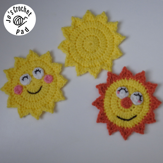 Sun Applique Embellishment