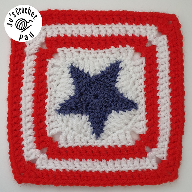 Star Motif Granny Square & Bunting