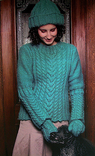 Cabled Pullover