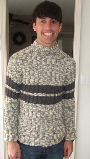 #21 Man's Ribbed Pullover