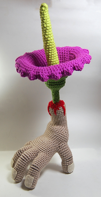 Severed Hand with Corpse Flower