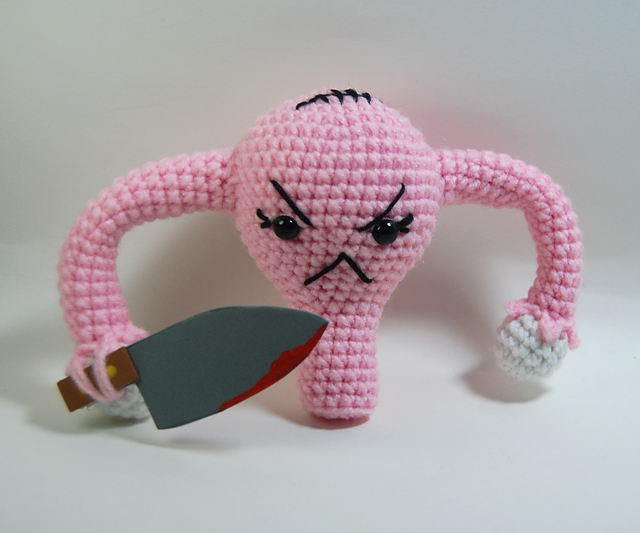 Angry Cuterus with Knife