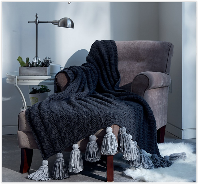 Tasseled Throw