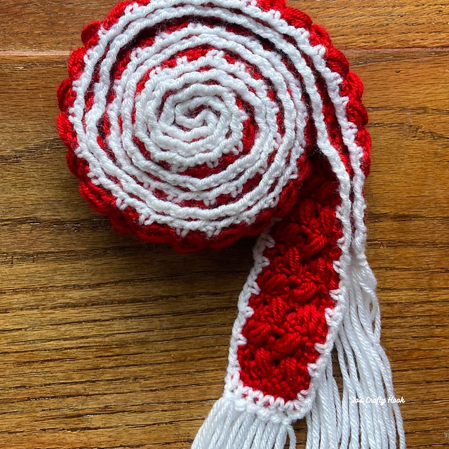 Braided Skinny Scarf