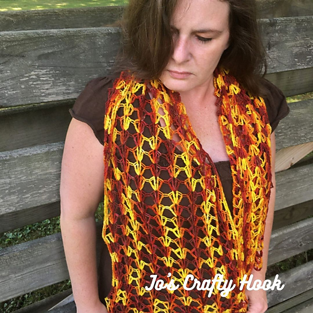 Triple Vee Scarf