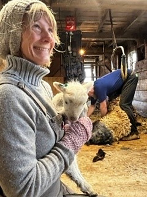 Theresa's Lambing Mitts