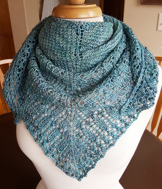 ravelry simple shawl