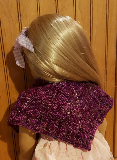 Plum Pudding Shawl