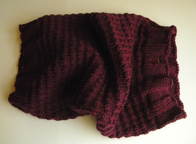 Andalusian Garnet Cowl