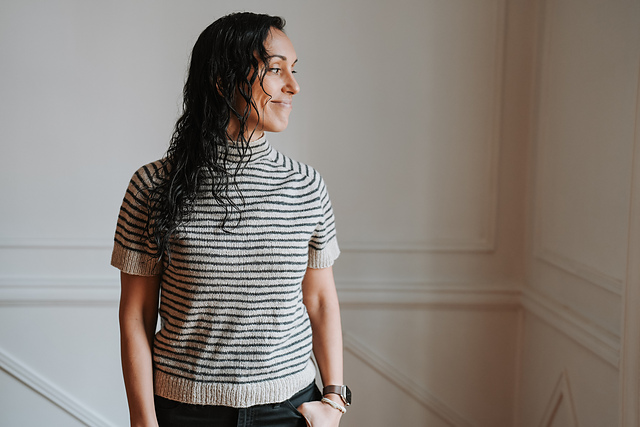 Ravelry: Sepia Stripes pattern by Joji Locatelli