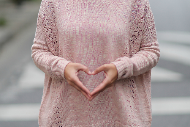 NKNIT 23AW ♡pattern KNIT Ravelry: All the Love pattern by Joji Locatelli