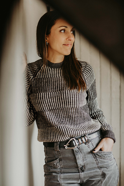 Ravelry: Newspaper (Pullover) pattern by Joji Locatelli