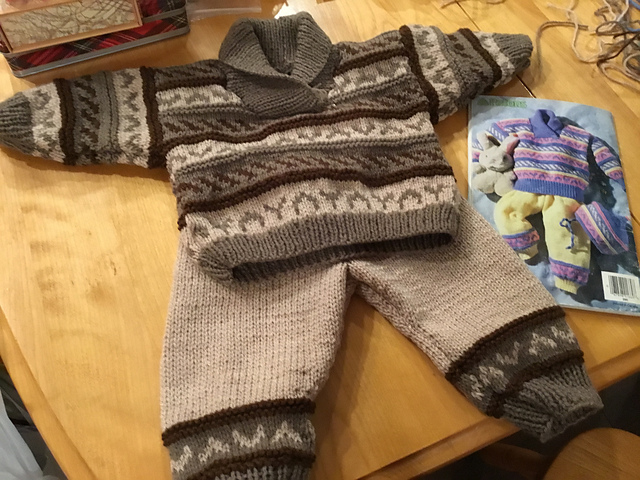 Design Number 8 - Pullover, Pants and Hat