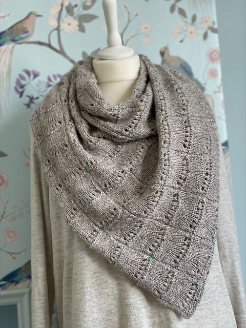 Disco Bunny Shawl