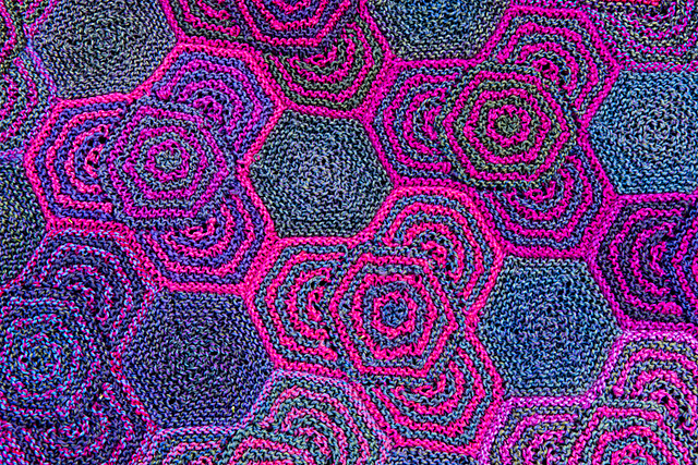 Hidden Hexagon Blanket