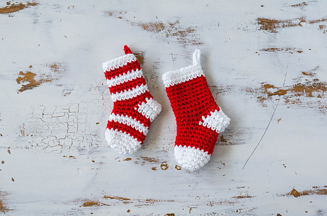 Mini Stockings Christmas Ornament