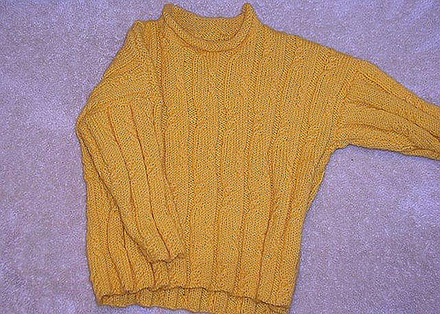 Cabled Rib Sweater