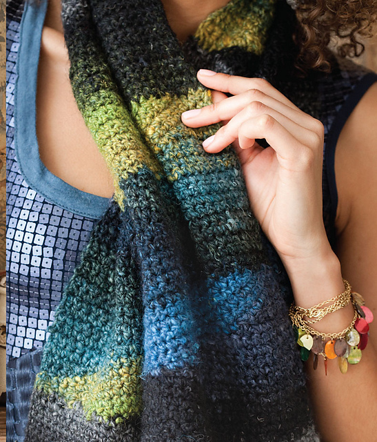 Ravelry ShortRow Scarf pattern by Wilma Peers