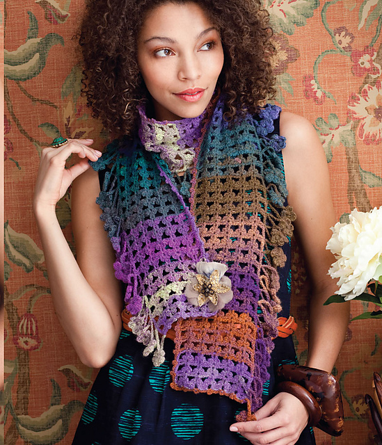 chain scarf pattern