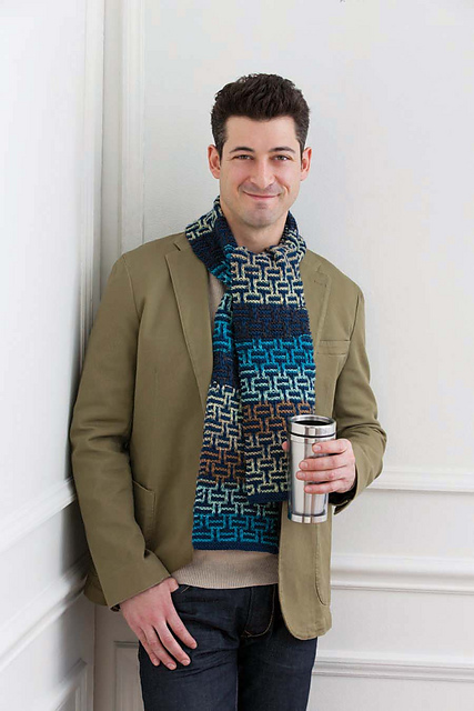 Father’s Day Multicolor Scarf