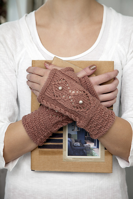 Lace and Bobble Wristlets