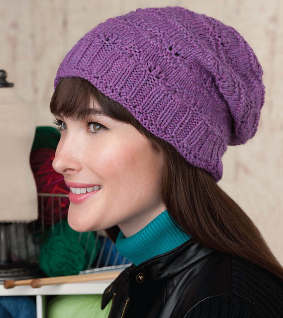 Slouchy Lace Hat