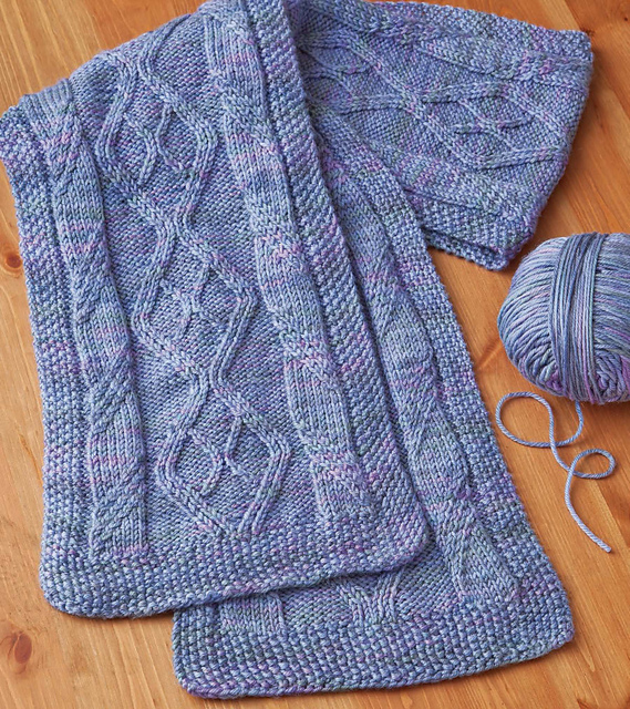 Column Cable Scarf
