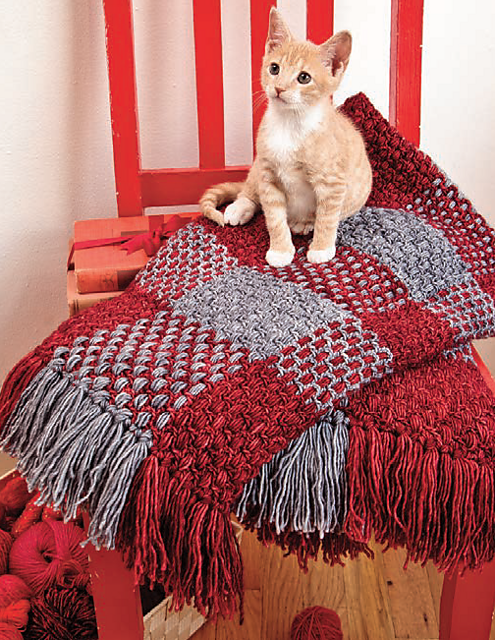 Gingham Afghan