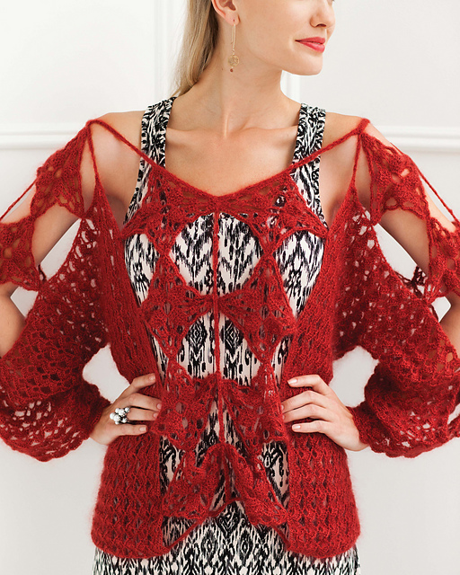 Oversized Lacy Pullover