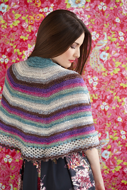 Garter Ridge Shawl