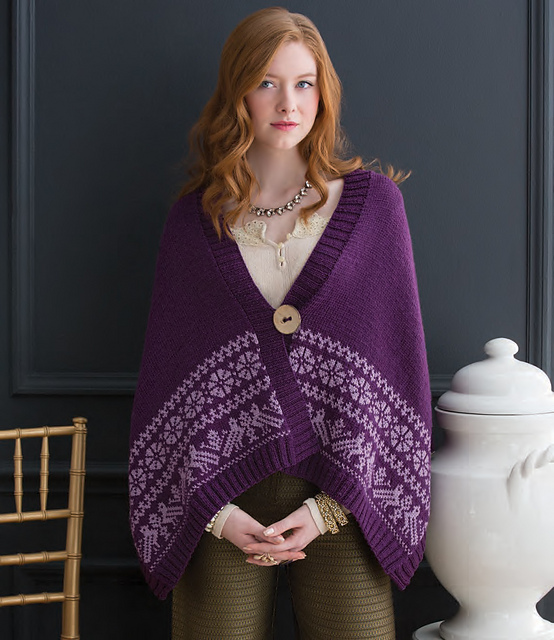 Fair Isle Cape