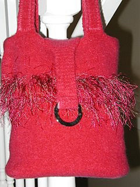 Felted Foo Foo Bag