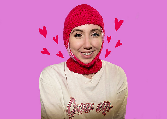Pink Banana Balaclava