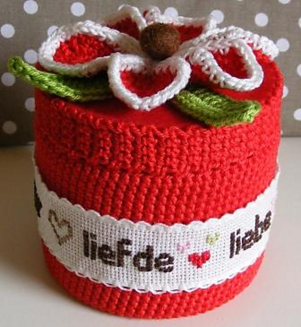 Crochet Flower giftbox