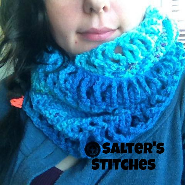 A Twist of Winter Infinity Scarf