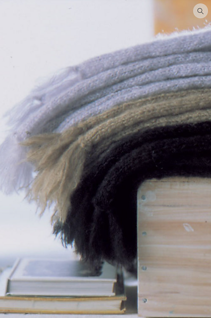 Easy Mohair Throw