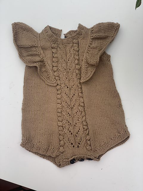 Anemone baby romper