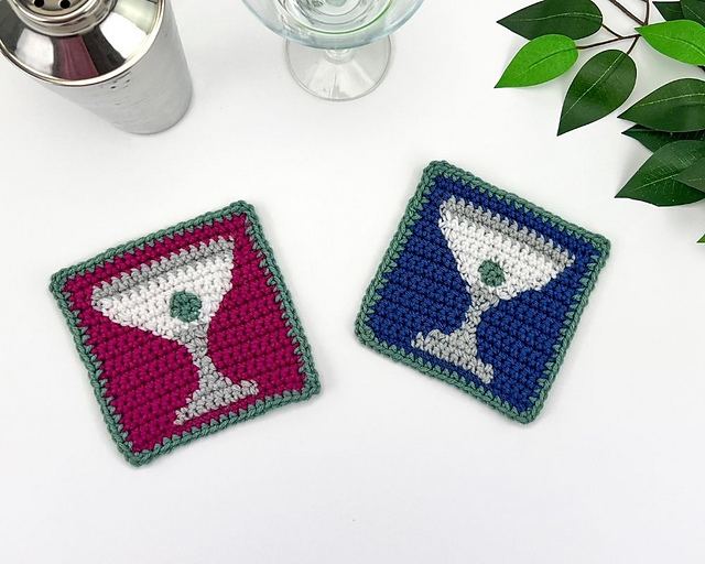 Martini Coasters