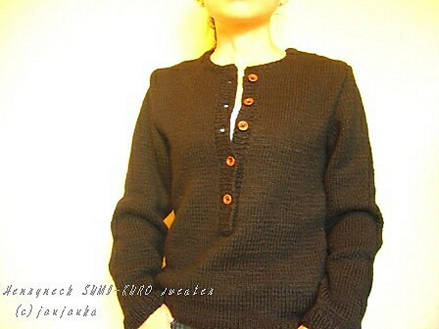 p.35 Henley Pullover