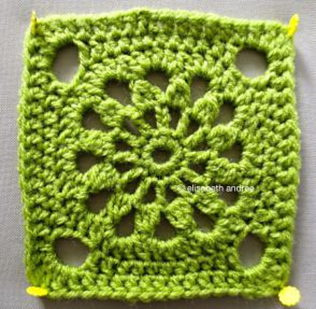 another crochet square