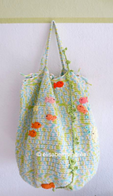 storage bag with fishes
