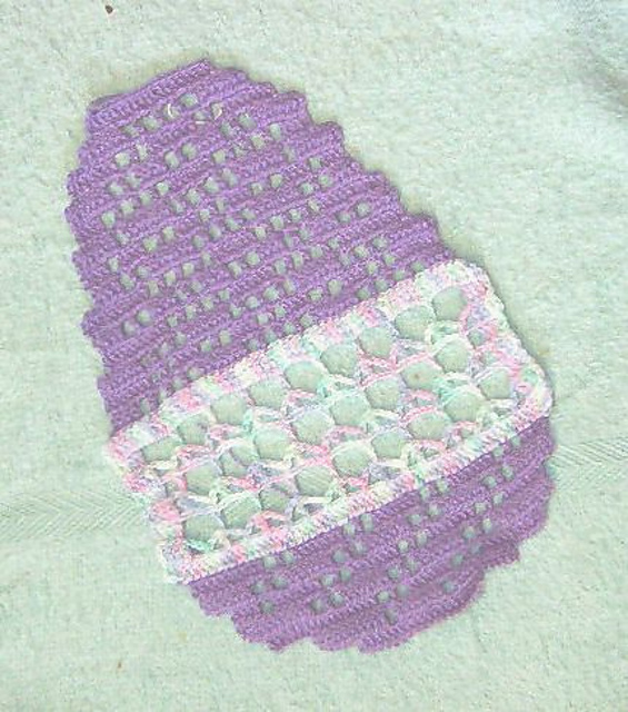 Easter Egg Doily