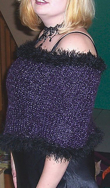 Garter Stitch Poncho