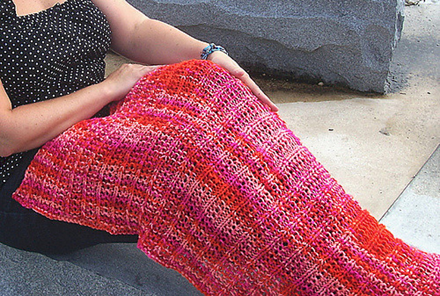 One Row Blanket De La Harlot
