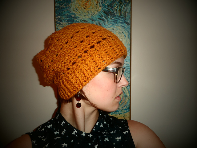 Beehive Slouchy Beanie