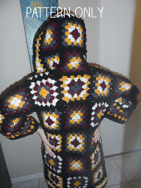 Awesomely Kitschy Granny Square Coat