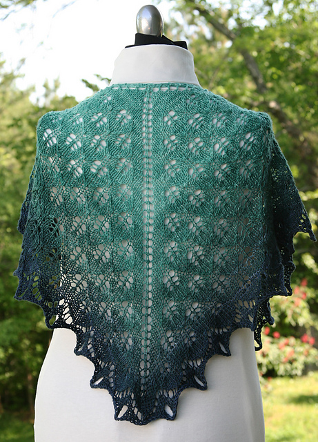 Into the Twilight Shawl