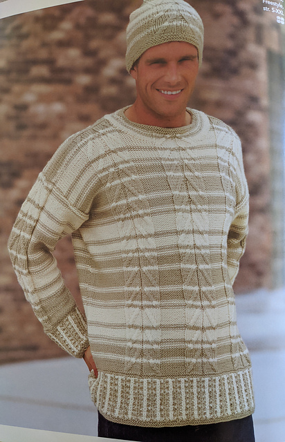 15010 Man's Pullover, Cap & Mittens